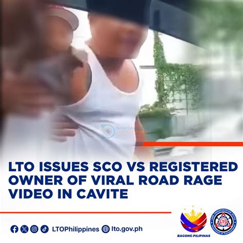 Road rage sa Cavite viral sa social media .